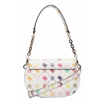 GUESS EMELIE LOGO FLAP SHOULDER BAG ΤΣΑΝΤΑ ΓΥΝΑΙΚΕΙΑ MULTI