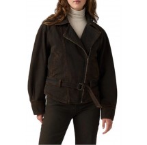 LEVIS 80S BOMBER JACKET ΜΠΟΥΦΑΝ ΤΖΙΝ ΓΥΝΑΙΚΕΙΟ BROWN