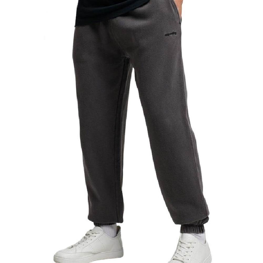 SUPERDRY VINTAGE WASHED JOGGER ΦΟΡΜΑ ΠΑΝΤΕΛΟΝΙ ΑΝΔΡΙΚΟ BLACK