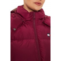 TOMMY JEANS ALASKA PUFFER EXT ΜΠΟΥΦΑΝ ΓΥΝΑΙΚΕΙΟ BORDEAUX