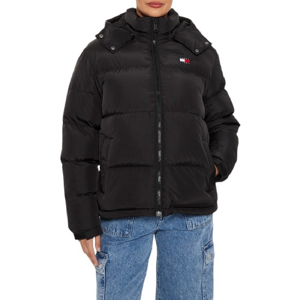 TOMMY JEANS ALASKA PUFFER EXT ΜΠΟΥΦΑΝ ΓΥΝΑΙΚΕΙΟ BLACK