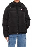 TOMMY JEANS ALASKA PUFFER EXT ΜΠΟΥΦΑΝ ΓΥΝΑΙΚΕΙΟ BLACK