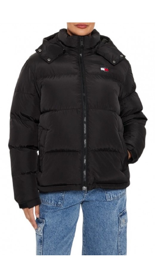 TOMMY JEANS ALASKA PUFFER EXT ΜΠΟΥΦΑΝ ΓΥΝΑΙΚΕΙΟ BLACK