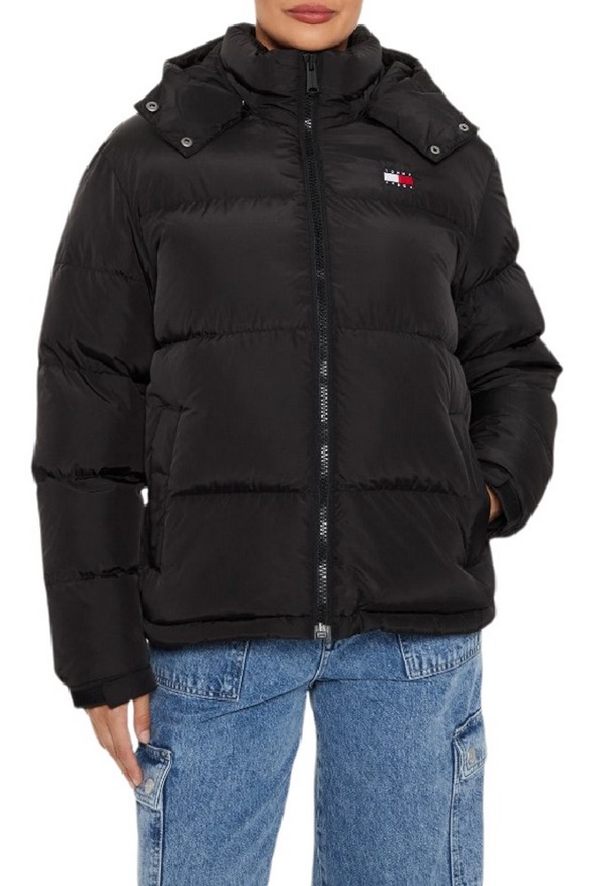 TOMMY HILFIGER TJW ALASKA PUFFER EXT ΜΠΟΥΦΑΝ ΓΥΝΑΙΚΕΙΟ BLACK
