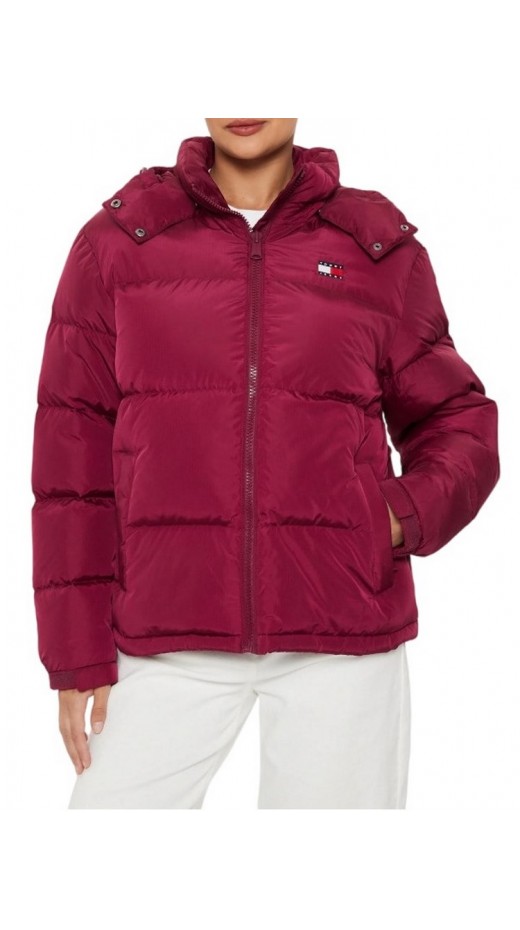 TOMMY JEANS ALASKA PUFFER EXT ΜΠΟΥΦΑΝ ΓΥΝΑΙΚΕΙΟ BORDEAUX