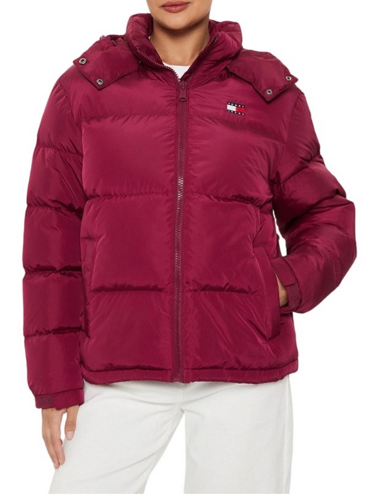 TOMMY JEANS ALASKA PUFFER EXT ΜΠΟΥΦΑΝ ΓΥΝΑΙΚΕΙΟ BORDEAUX
