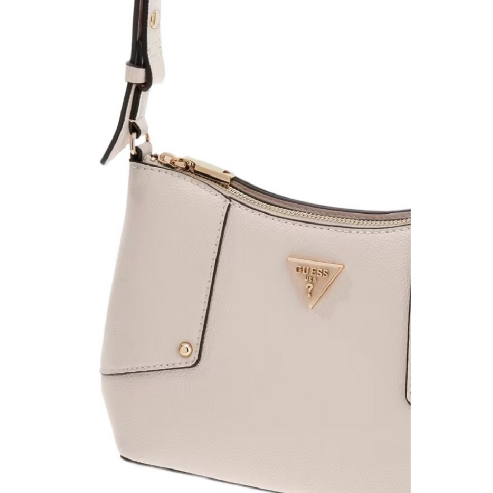 GUESS DARCY CONVERTIBLE SHOULDER BAG ΤΣΑΝΤΑ ΓΥΝΑΙΚΕΙΑ STONE