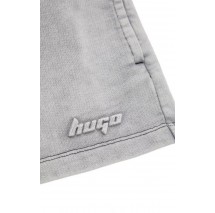 HUGO BOSS JERSEY SHORTS NORLINA B1 ΣΟΡΤΣ ΓΥΝΑΙΚΕΙΟ GREY