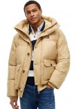 TOMMY JEANS WORKWEAR HOODED JACKET EXT ΜΠΟΥΦΑΝ ΑΝΔΡΙΚΟ BEIGE