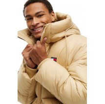 TOMMY JEANS WORKWEAR HOODED JACKET EXT ΜΠΟΥΦΑΝ ΑΝΔΡΙΚΟ BEIGE