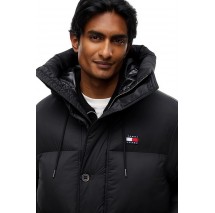 TOMMY JEANS WORKWEAR HOODED JACKET EXT ΜΠΟΥΦΑΝ ΑΝΔΡΙΚΟ BLACK