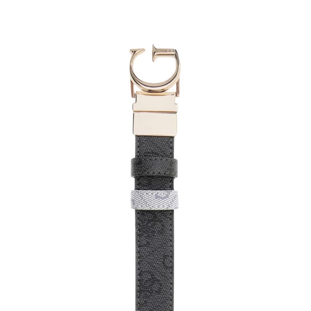 GUESS LINDSEY REV & NT ADJ H25 PN BT ΖΩΝΗ ΓΥΝΑΙΚΕΙΑ DARK GREY