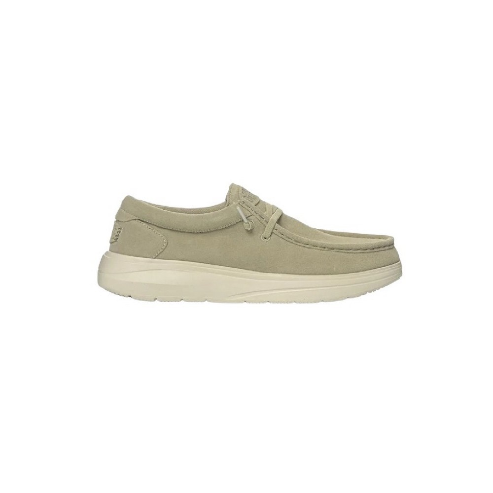 HEY DUDE WALLY COMF SUEDE 41975  ΠΑΠΟΥΤΣΙ ΑΝΔΡΙΚΟ STONE