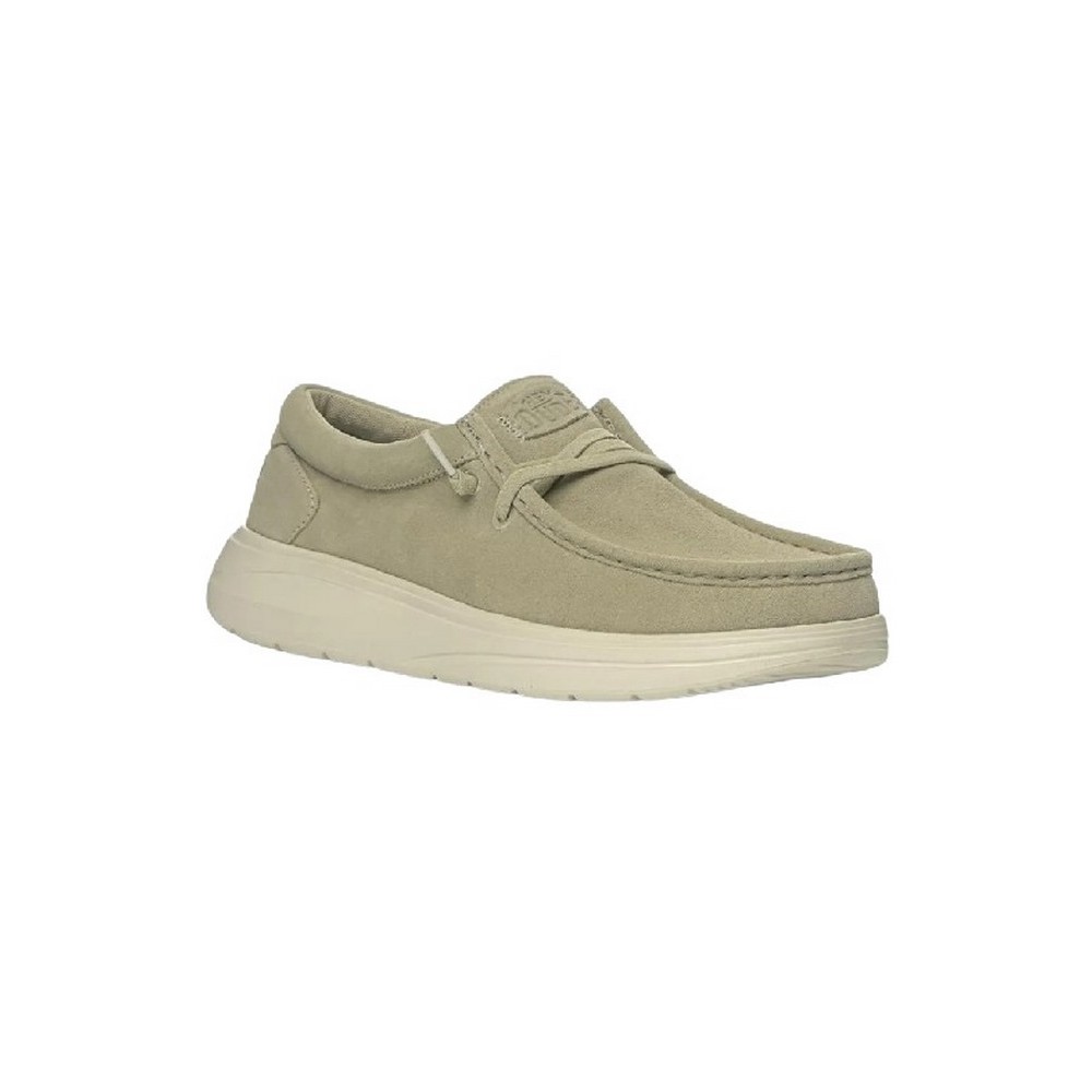HEY DUDE WALLY COMF SUEDE 41975  ΠΑΠΟΥΤΣΙ ΑΝΔΡΙΚΟ STONE