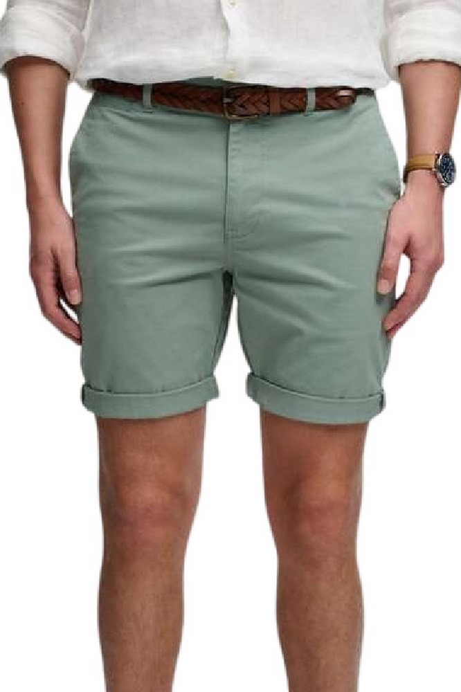 SUPERDRY D1 STUD PREMIUM REGULAR CHINO SHORT ΣΟΡΤΣ ΑΝΔΡΙΚΟ MINT