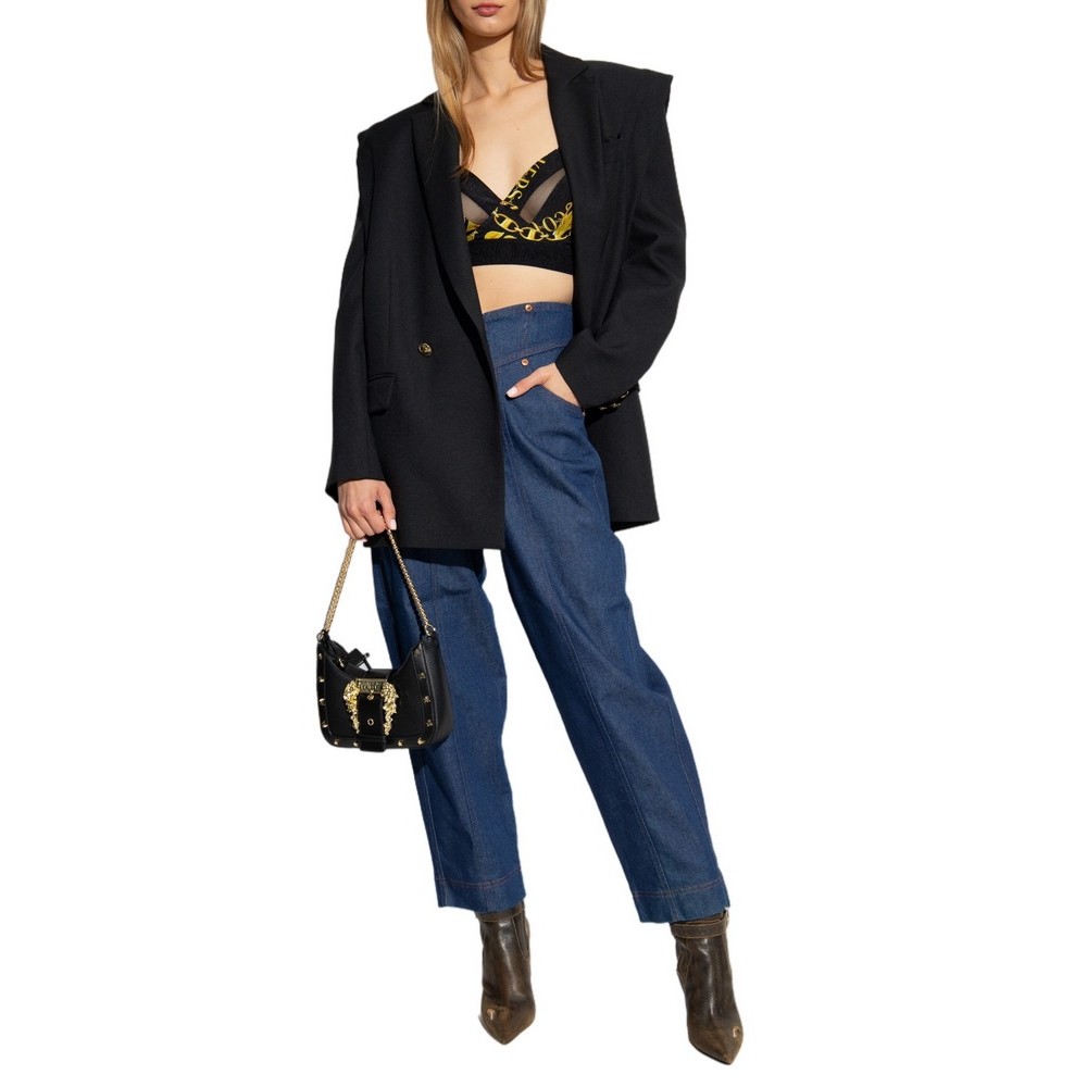 VERSACE JEANS COUTURE MOM ESTELLE 75DP508 ΠΑΝΤΕΛΟΝΙ ΓΥΝΑΙΚΕΙΟ BLUΕ DENIM