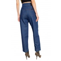 VERSACE JEANS COUTURE MOM ESTELLE 75DP508 MOM ESTELLE ΠΑΝΤΕΛΟΝΙ ΓΥΝΑΙΚΕΙΟ BLUΕ DENIM