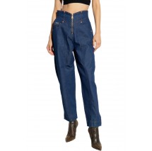 VERSACE JEANS COUTURE MOM ESTELLE 75DP508 ΠΑΝΤΕΛΟΝΙ ΓΥΝΑΙΚΕΙΟ BLUΕ DENIM