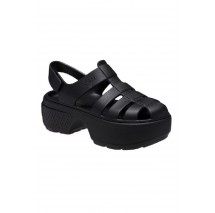 CROCS STOMP FISHERMAN SANDAL ΠΕΔΙΛΟ ΓΥΝΑΙΚΕΙΟ BLACK