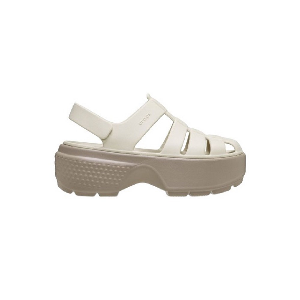 CROCS STOMP FISHERMAN SANDAL ΠΕΔΙΛΟ ΓΥΝΑΙΚΕΙΟ BEIGE