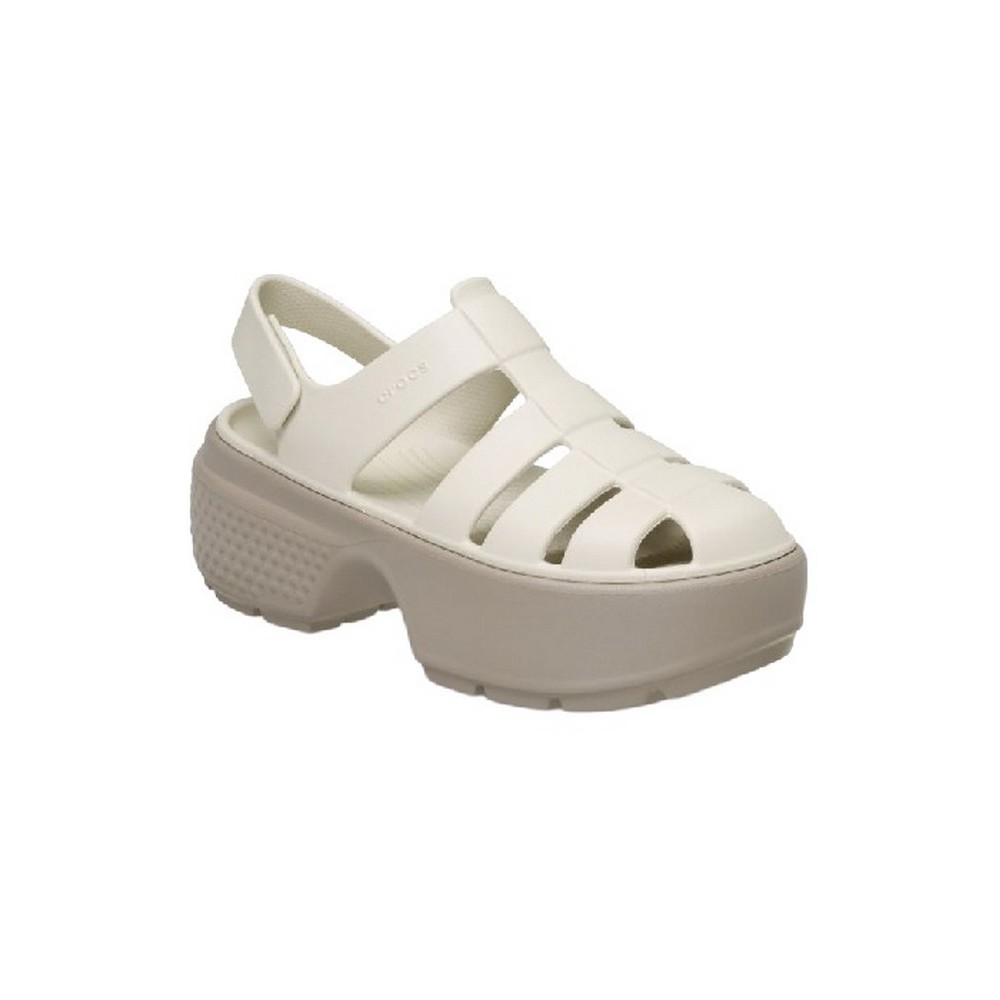 CROCS STOMP FISHERMAN SANDAL ΠΕΔΙΛΟ ΓΥΝΑΙΚΕΙΟ BEIGE