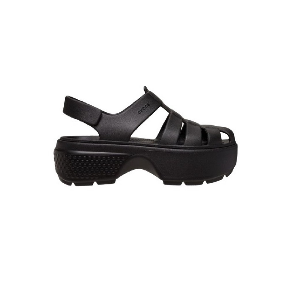 CROCS STOMP FISHERMAN SANDAL ΠΕΔΙΛΟ ΓΥΝΑΙΚΕΙΟ BLACK
