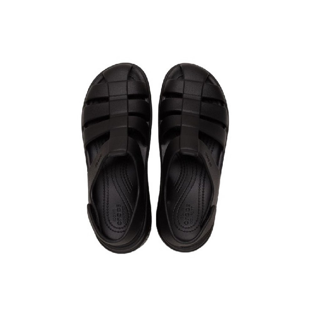 CROCS STOMP FISHERMAN SANDAL ΠΕΔΙΛΟ ΓΥΝΑΙΚΕΙΟ BLACK