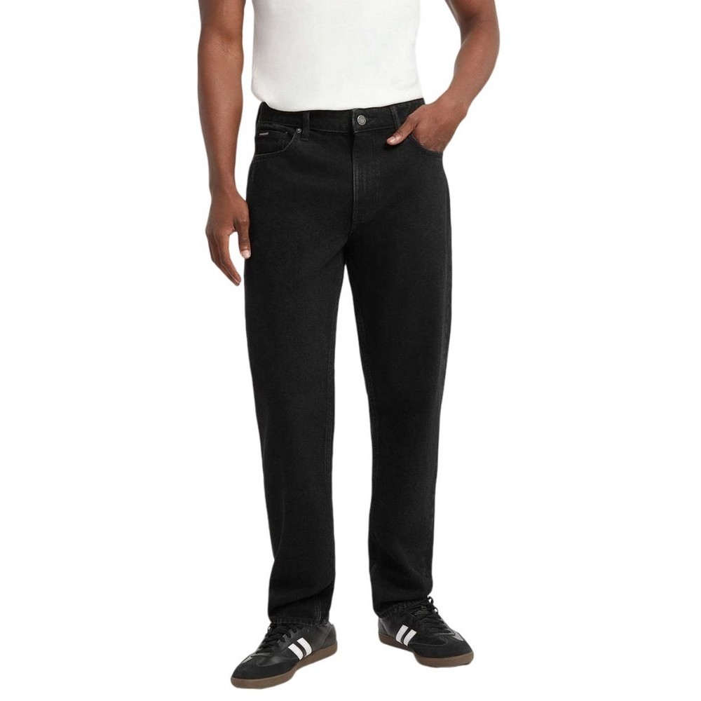 GUESS JEANS G15 RELAXED TAPER ΠΑΝΤΕΛΟΝΙ ΑΝΔΡΙΚΟ BLACK DENIM