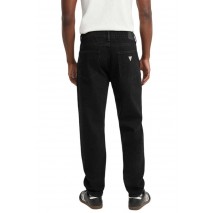 GUESS JEANS G15 RELAXED TAPER ΠΑΝΤΕΛΟΝΙ ΑΝΔΡΙΚΟ BLACK DENIM