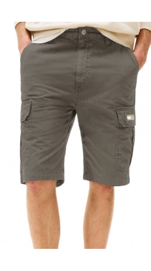 TOMMY JEANS OTIS WASHED CARGO SHORT ΒΕΡΜΟΥΔΑ ΑΝΔΡΙΚΗ WASHED GREY
