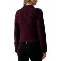 DKNY PULLOVER ΜΠΛΟΥΖΑ ΠΛΕΚΤΗ ΓΥΝΑΙΚΕΙΑ BORDEAUX
