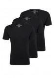 CALVIN KLEIN CREW NECK 3PK ΕΣΩΡΟΥΧΟ ΑΝΔΡΙΚΟ BLACK