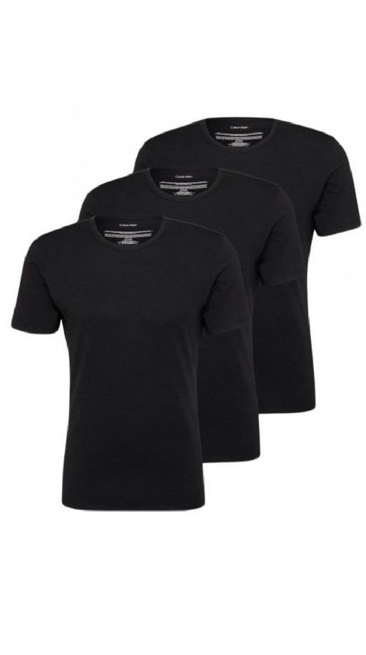 CALVIN KLEIN CREW NECK 3PK ΕΣΩΡΟΥΧΟ ΑΝΔΡΙΚΟ BLACK