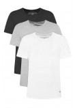 CALVIN KLEIN CREW NECK 3PK ΕΣΩΡΟΥΧΟ ΑΝΔΡΙΚΟ WHITE/GREY