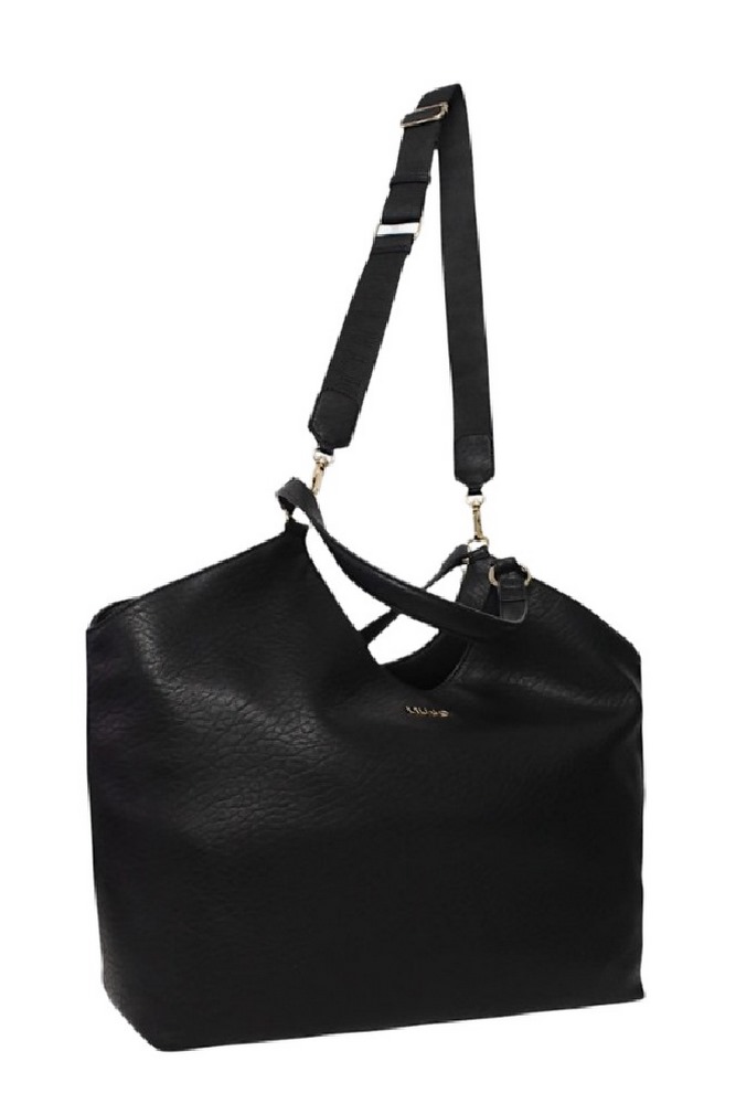 LIU JO MIN OF 2 ECS L TOTE AF5120E0161 ΤΣΑΝΤΑ ΓΥΝΑΙΚΕΙΑ BLACK
