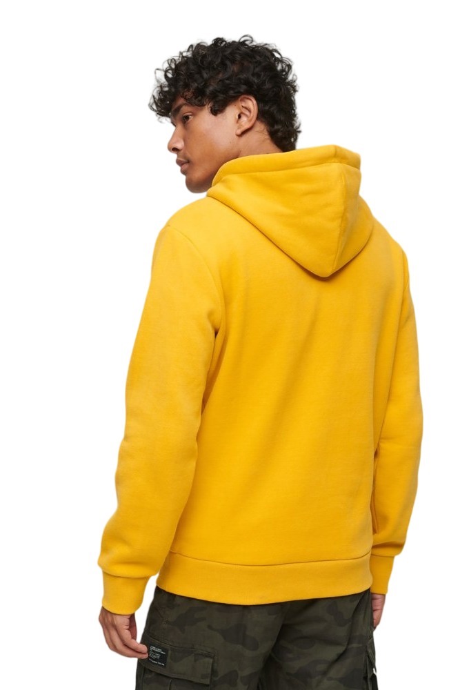 SUPERDRY ATHLETIC SCRIPT GRAPHIC HOODIE ΦΟΥΤΕΡ ΑΝΔΡΙΚΟ YELLOW