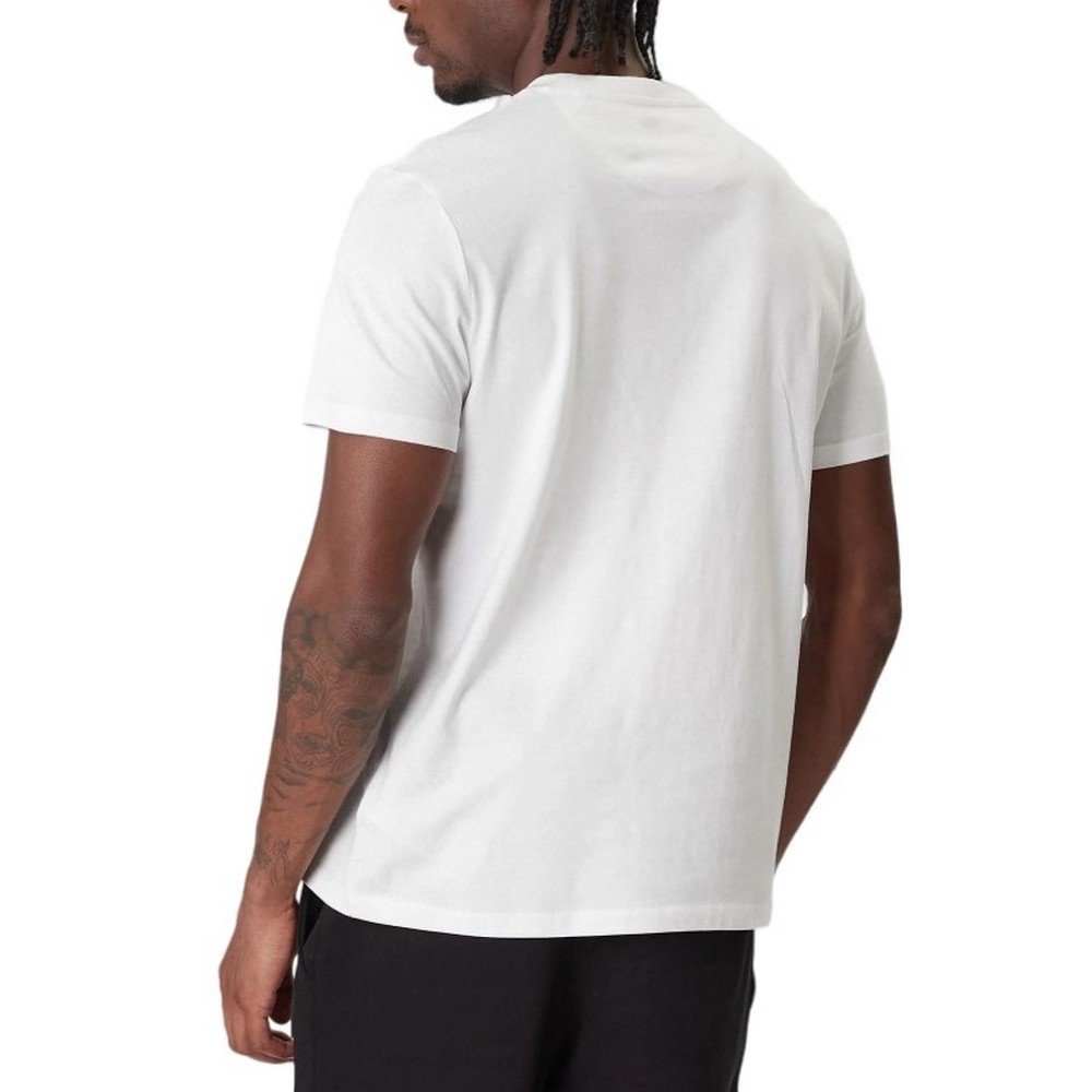 GUESS KELE CN T-SHIRT ΜΠΛΟΥΖΑ ΑΝΔΡΙΚΗ WHITE