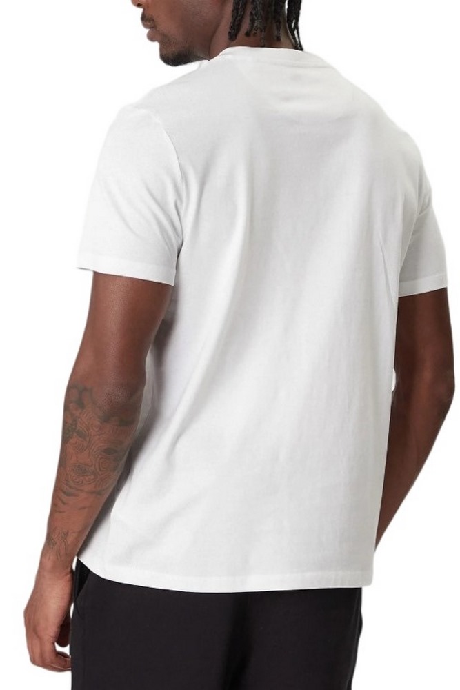 GUESS KELE CN T-SHIRT ΜΠΛΟΥΖΑ ΑΝΔΡΙΚΗ WHITE
