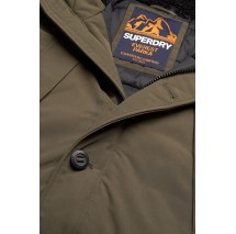 SUPERDRY EVEREST FAUX FUR HOODED PARKA ΜΠΟΥΦΑΝ ΑΝΔΡΙΚΟ OLIVE