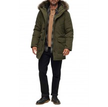 SUPERDRY EVEREST FAUX FUR HOODED PARKA ΜΠΟΥΦΑΝ ΑΝΔΡΙΚΟ OLIVE