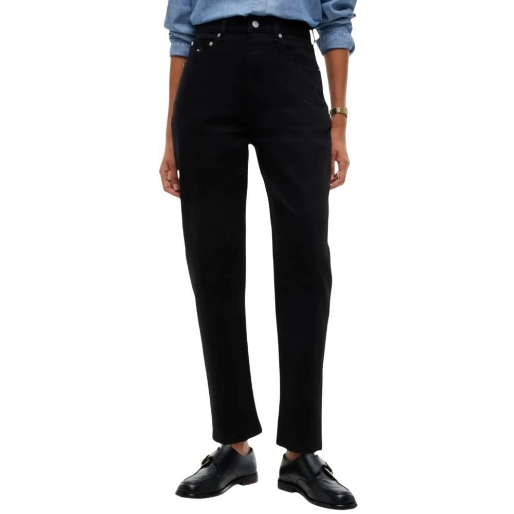 TOMMY JEANS 90S MOM HIGH TAPERED DI4187 ΠΑΝΤΕΛΟΝΙ ΤΖΙΝ ΓΥΝΑΙΚΕΙΟ DENIM BLACK