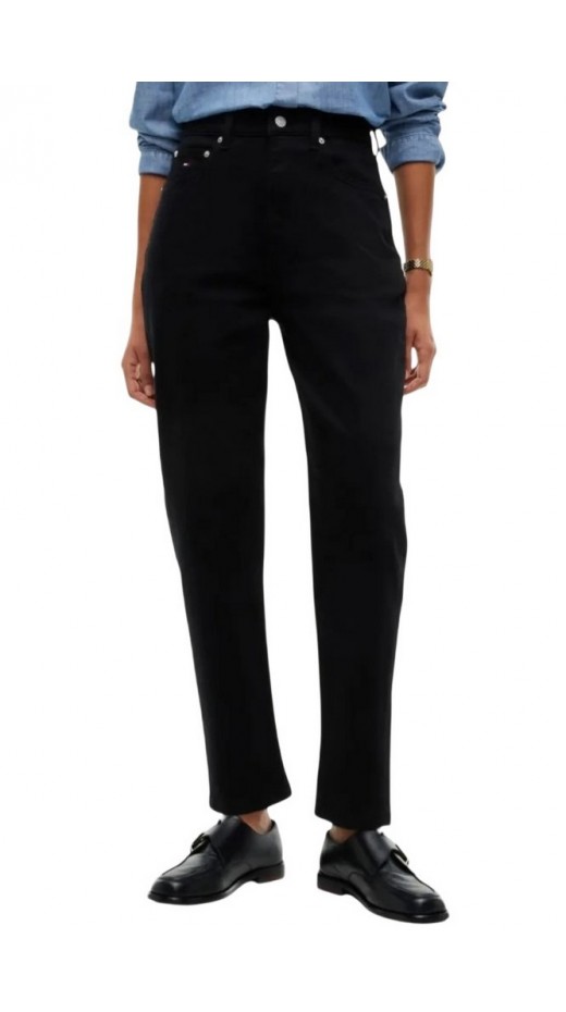 TOMMY JEANS 90S MOM HIGH TAPERED DI4187 ΠΑΝΤΕΛΟΝΙ ΤΖΙΝ ΓΥΝΑΙΚΕΙΟ DENIM BLACK