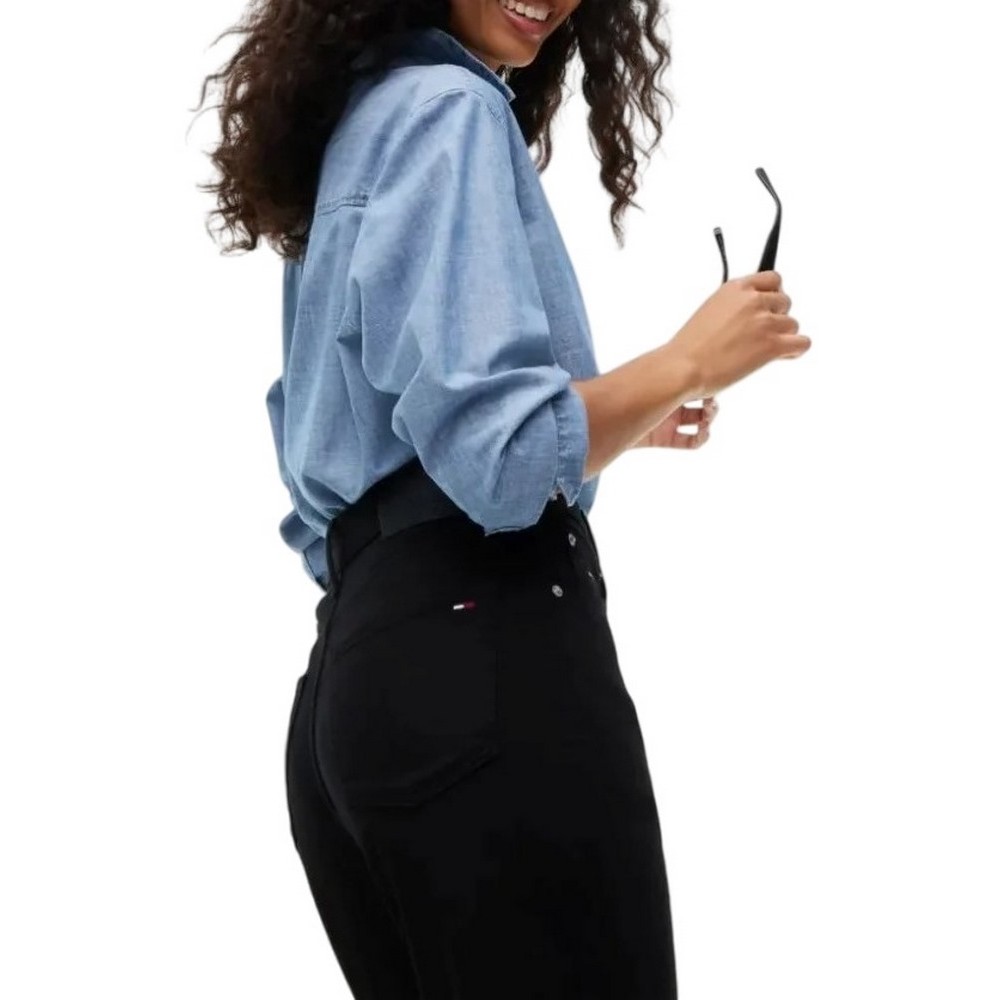 TOMMY JEANS 90S MOM HIGH TAPERED DI4187 ΠΑΝΤΕΛΟΝΙ ΤΖΙΝ ΓΥΝΑΙΚΕΙΟ DENIM BLACK