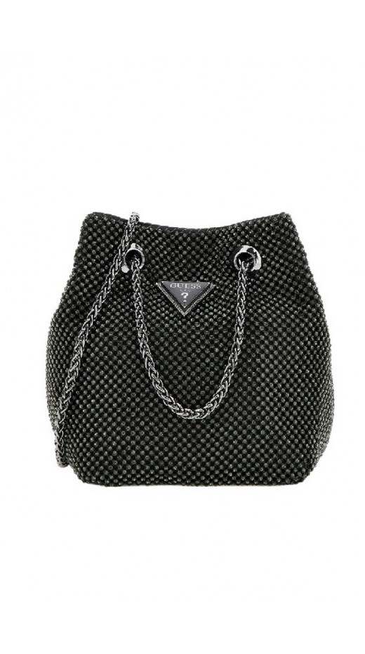 GUESS ZALINA POUCH ΤΣΑΝΤΑ ΓΥΝΑΙΚΕΙΑ BLACK