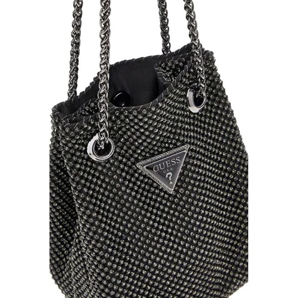 GUESS ZALINA POUCH ΤΣΑΝΤΑ ΓΥΝΑΙΚΕΙΑ BLACK