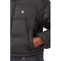 CALVIN KLEIN JEANS ESSENTIAL MW CROP PUFFER ΜΠΟΥΦΑΝ ΓΥΝΑΙΚΕΙΟ BLACK