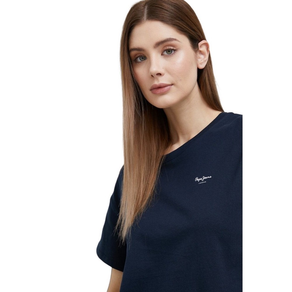 PEPE JEANS WIMANI T-SHIRT ΓΥΝΑΙΚΕΙΟ NAVY