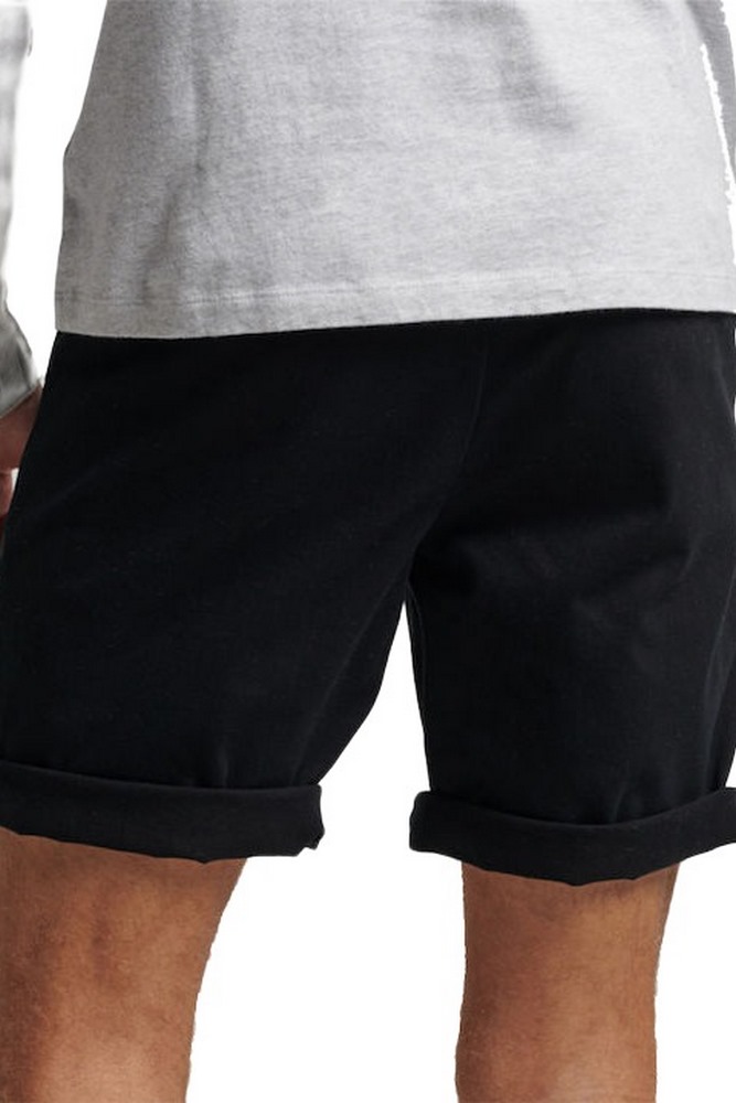 SUPERDRY VINTAGE OFFICER CHINO SHORT ΒΕΡΜΟΥΔΑ ΑΝΔΡΙΚΗ BLACK