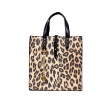 LIU JO MIN OF 2 TOTE AF5026E0016 ΤΣΑΝΤΑ ΓΥΝΑΙΚΕΙΑ ANIMAL PRINT