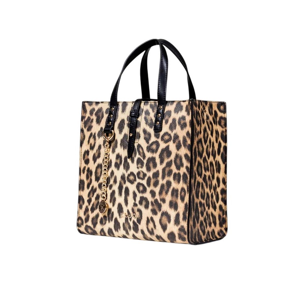 LIU JO MIN OF 2 TOTE AF5026E0016 ΤΣΑΝΤΑ ΓΥΝΑΙΚΕΙΑ ANIMAL PRINT
